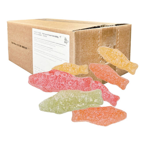 Malaco Sour Pastel Fish Sweets