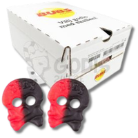 Bubs Raspberry/Licorice Skulls